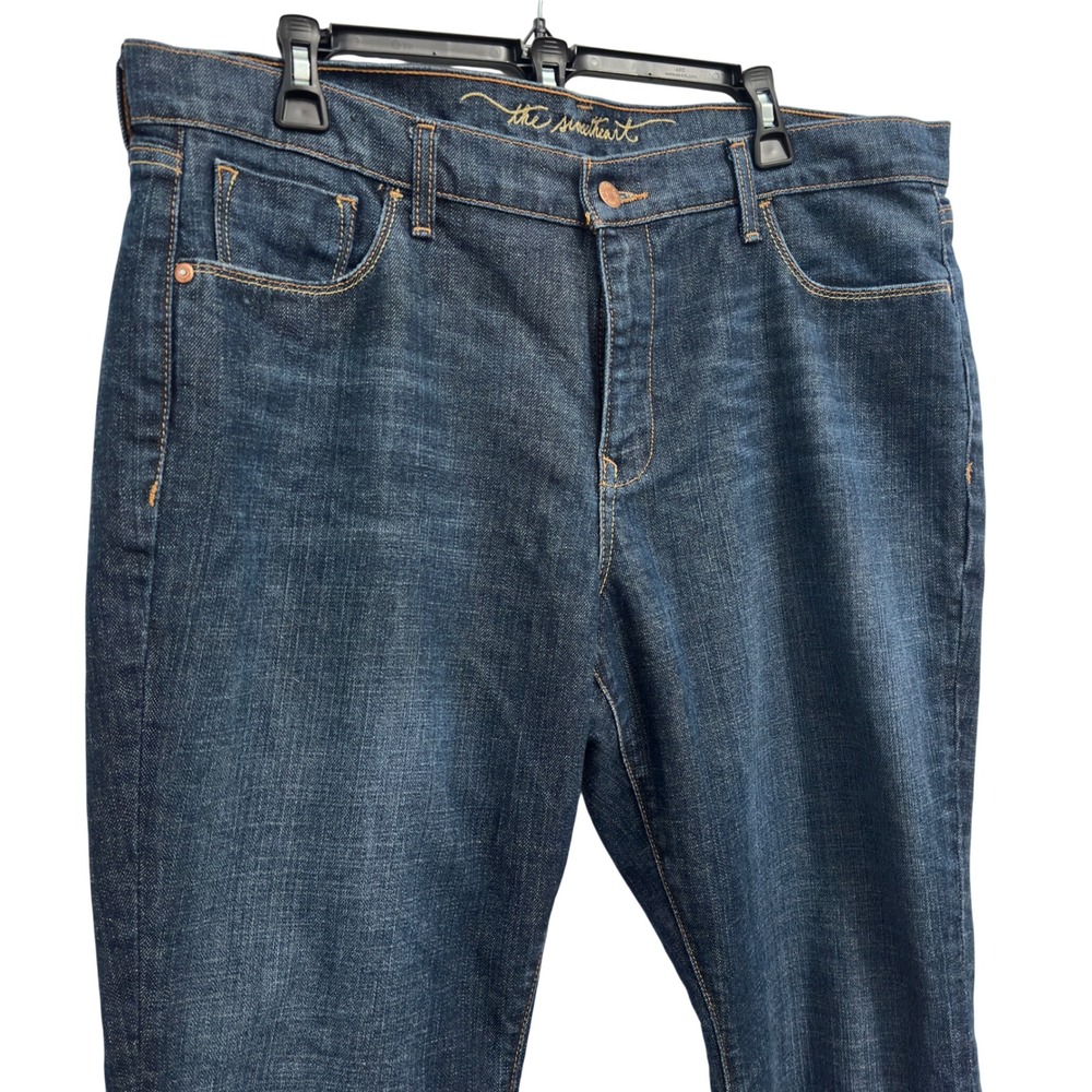 Old Navy The Sweetheart Jeans 2008 Dark Wash Denim Indie Sleaze Size 16 Short